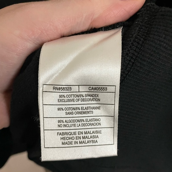 Nike Vintage Y2K Sleeveless‎ Hooded Sweatshirt Black Workout Size M - Picture 7 of 11